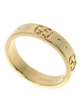 Gucci 18k Yellow Gold Icon Ring ‎